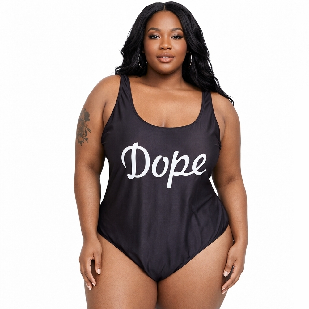 Dope‎ logo Plus Size Tank shot 3X NEW